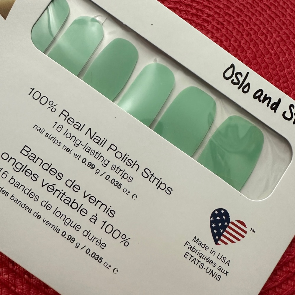 Color Street Nail Polish Strips *Oslo and Steady*.